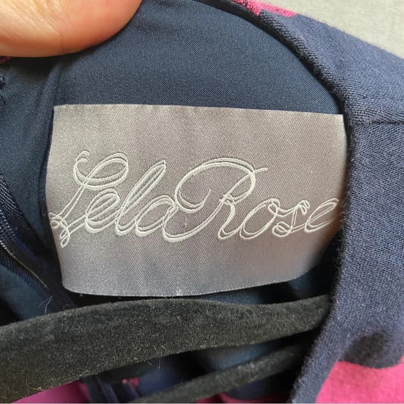 Lela Rose Floral Print Jacquard Cotton Tunic Dress size 8 - Picture 10 of 12